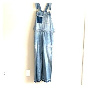 Denim overalls